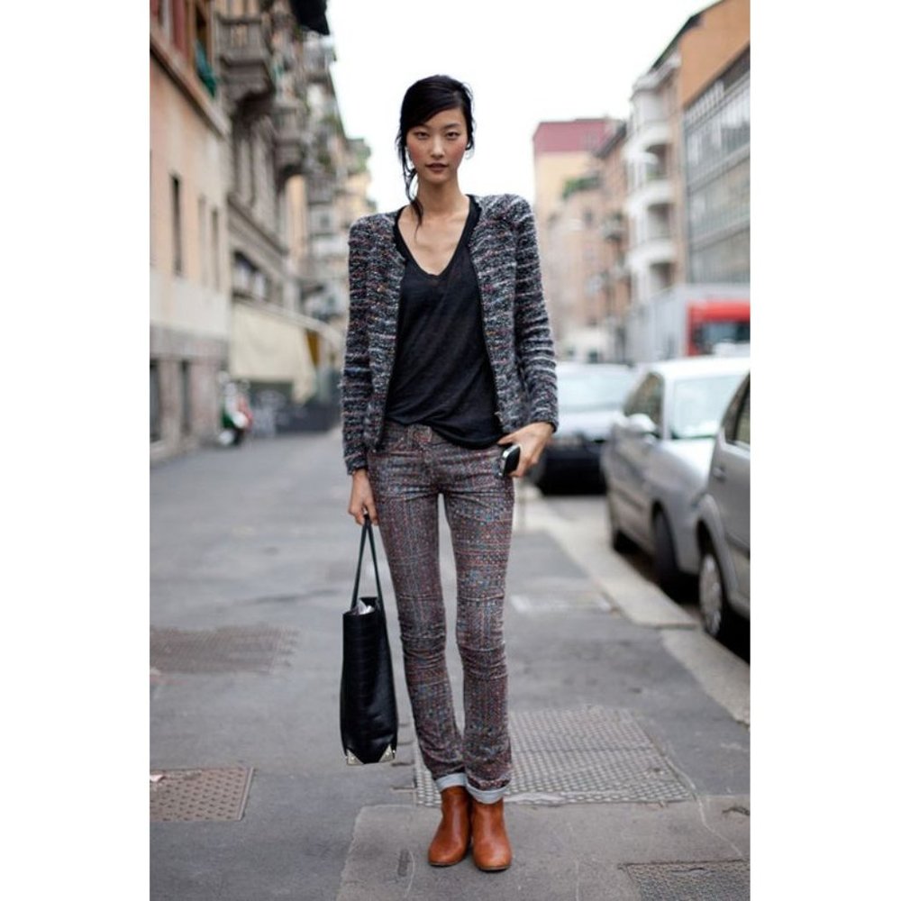 Isabel Marant Etoile Moroccan print corduroys